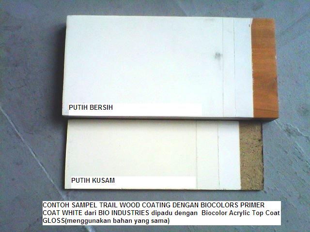 biocolors primer coat white solid, cat ramah lingkungan